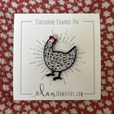Chicken Enamel Pin
