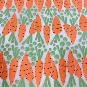 Peas and Carrots - Underglaze Transfer Sheet