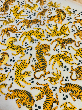Jungle Tigers - Underglaze Transfer Sheet