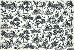 Countryside Toile - Underglaze Transfer Sheet