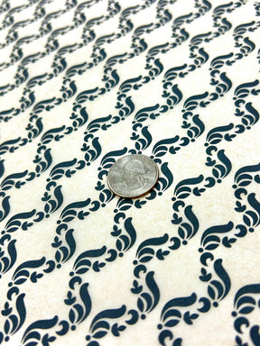 Damask Piping - Underglaze Transfer Sheet