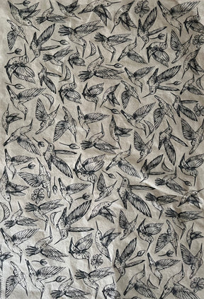 Hummingbirds - Underglaze Transfer Sheet