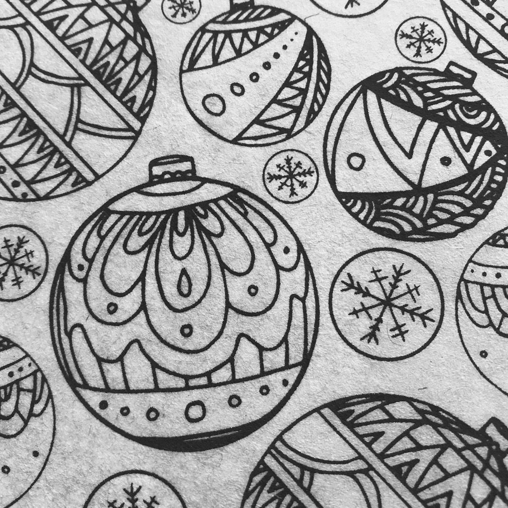 Ornaments - Underglaze Transfer Sheet