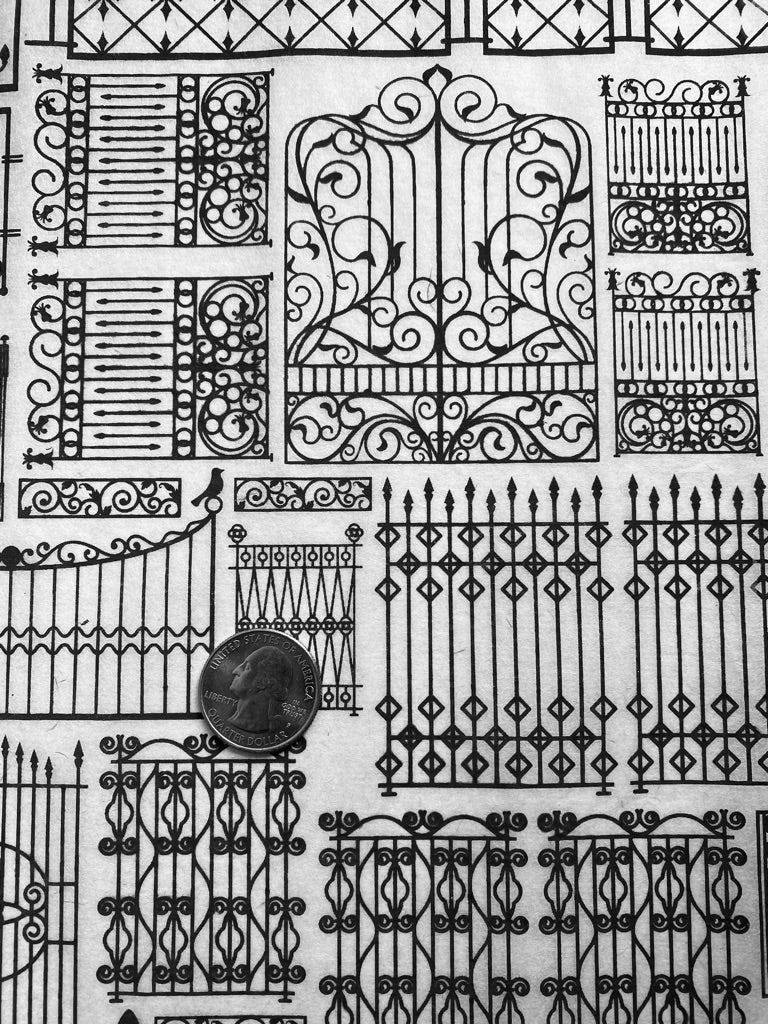 Gates - Underglaze Transfer Sheet