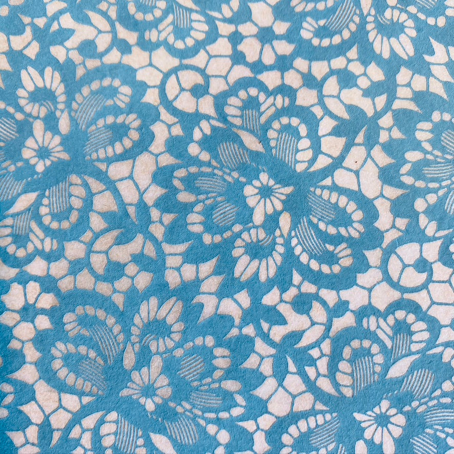 Floral Lace - Underglaze Transfer Sheet