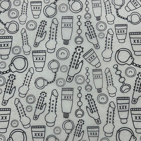 Sex Toys - Underglaze Transfer Sheet