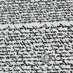 Cursive - Underglaze Transfer Sheet