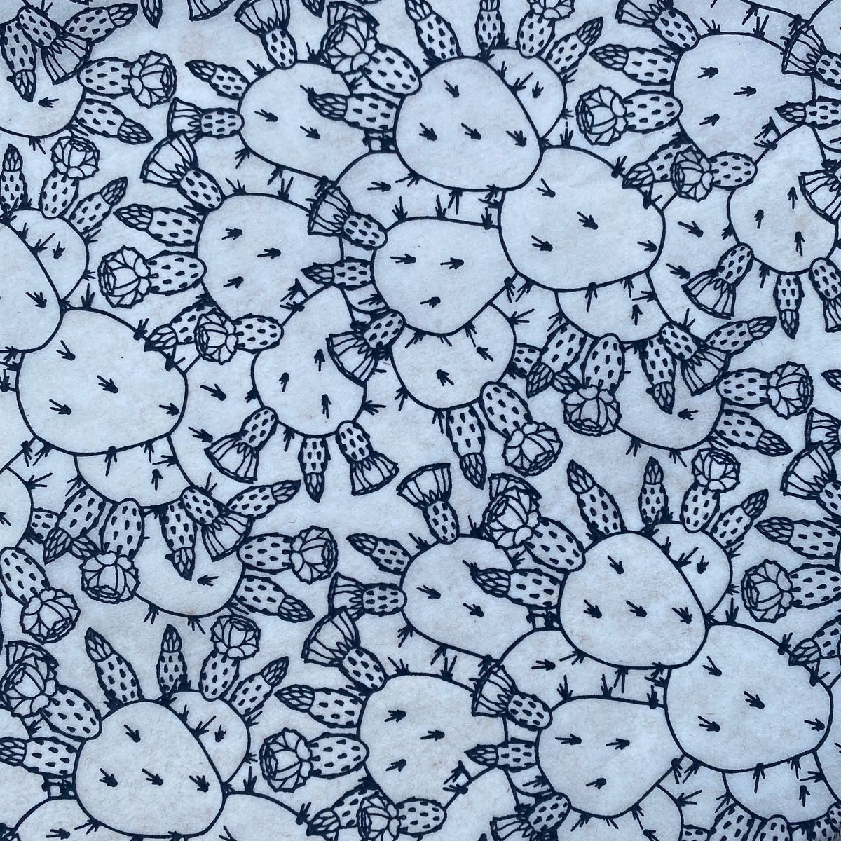 Prickly Pear by Seedling Clayworks - Underglaze Transfer Sheet