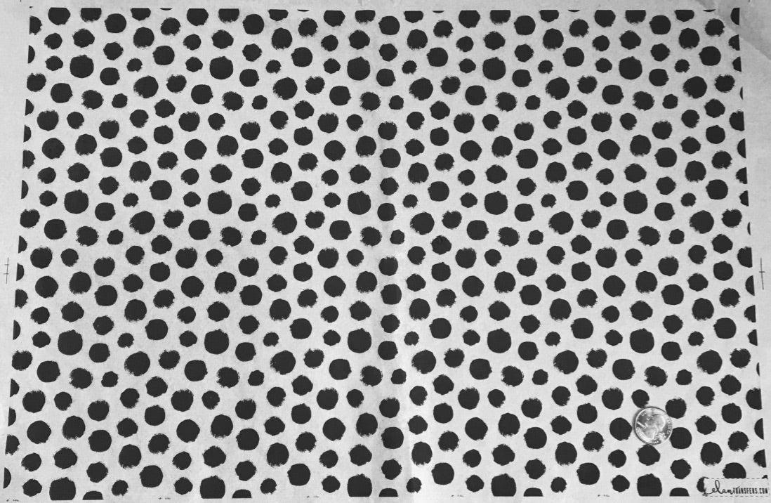 Polka Dots - Underglaze Transfer Sheet